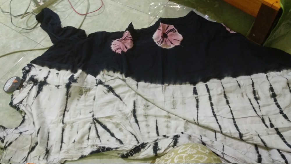 Tw76 Gamis Batik Twill Premium Motif Abstrak