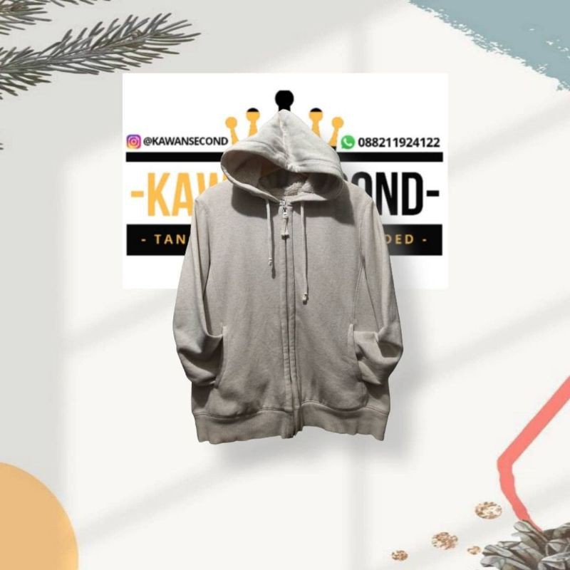 ZIP HOODIE BRANDED SECOND ORIGINAL