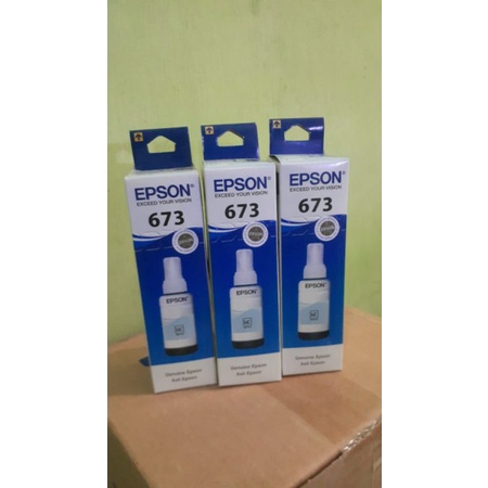 TINTA PRINTER EPSON 673 SERIES L800 L805 L850 L1800