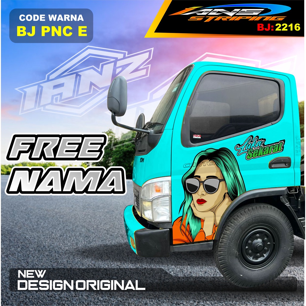 STICKER PINTU TRUK FUSO RAGASA / DECAL PINTU DUMTRUK  / STIKER MOBIL TRUK / STIKER PINTU TRUK KEREN