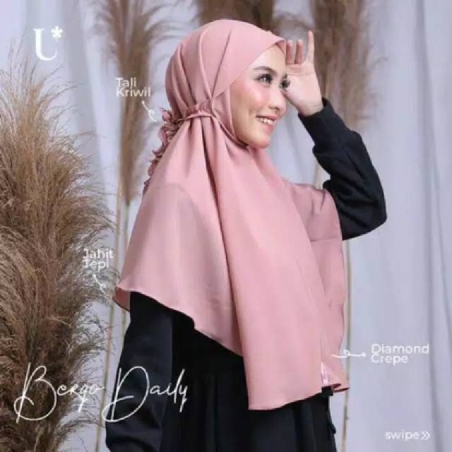 JILBAB HIJAB BERGO MARYAM REBORN/TALI KRIWIL