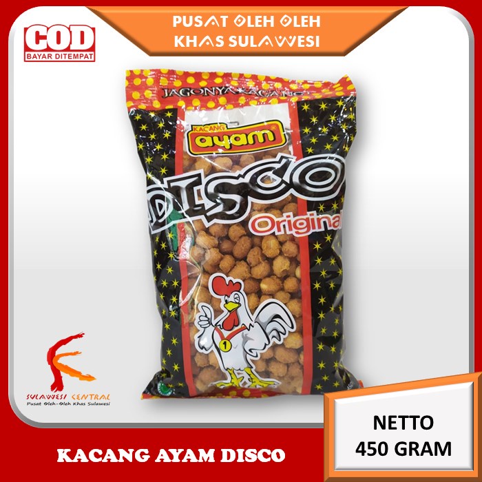 

KACANG AYAM Kacang Disco khas Sulawesi 450 gr