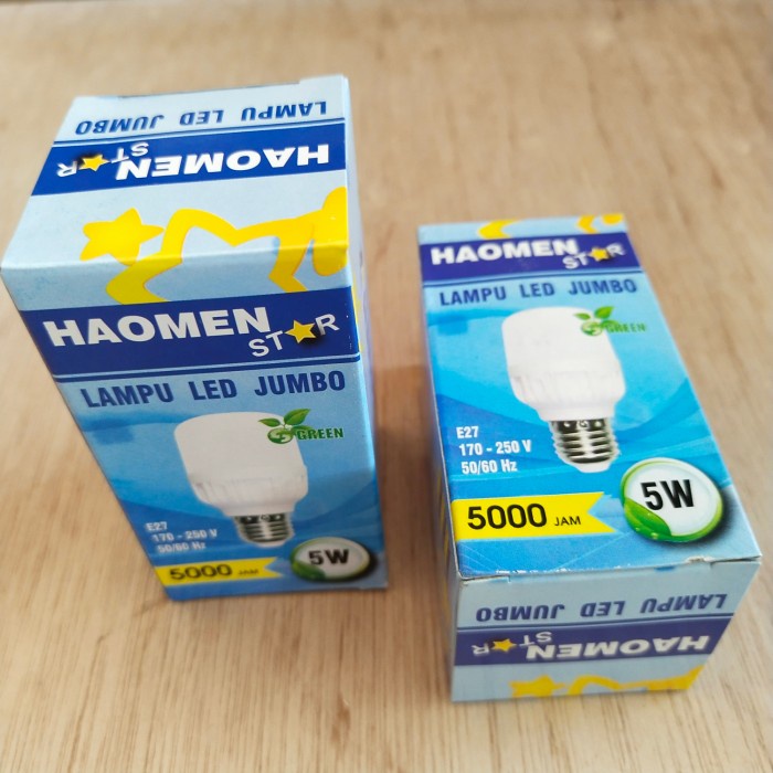 lampu LED haomen 5w