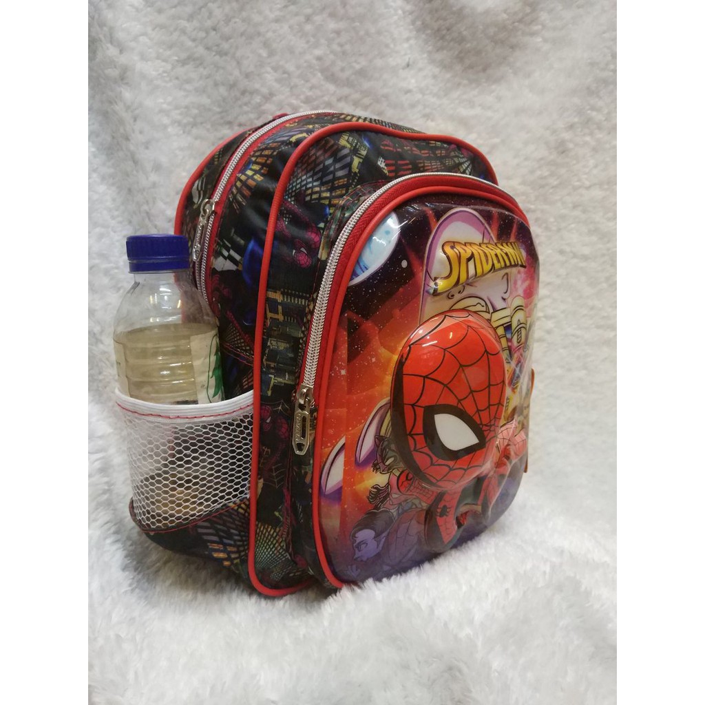 TAS ANAK TK / PAUD CALYPSO 3711. SUPER HEROES HULK SPIDERMAN ULTRAMAN IRONMAN. DARENA BAGS BANDUNG