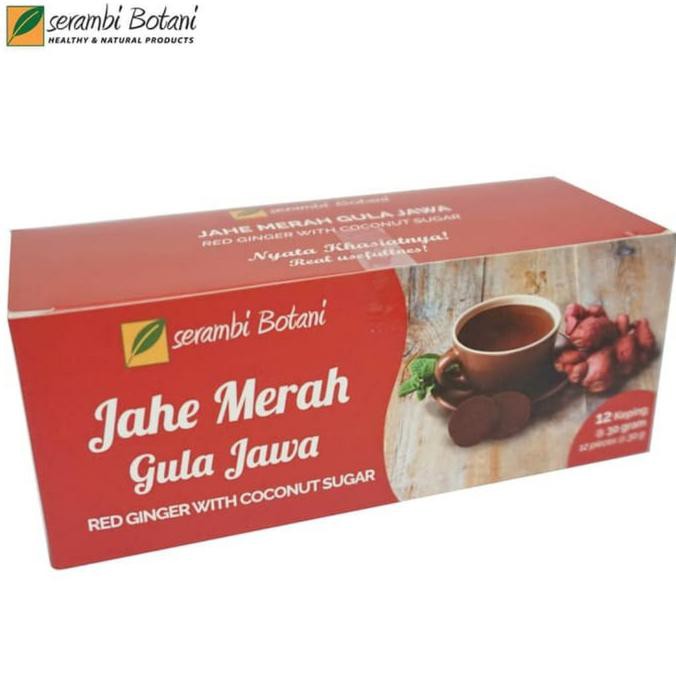 

Diskon Makanan Jahe Merah Gula Jawa Keping Instant Serambi Botani isi 12