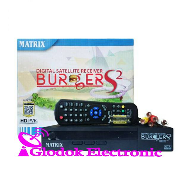 RECEIVER MATRIX BURGER S2 K5S 8MB DIGITAL SATELITE RECEIVER PARABOLA DVB-S2 PVR HD