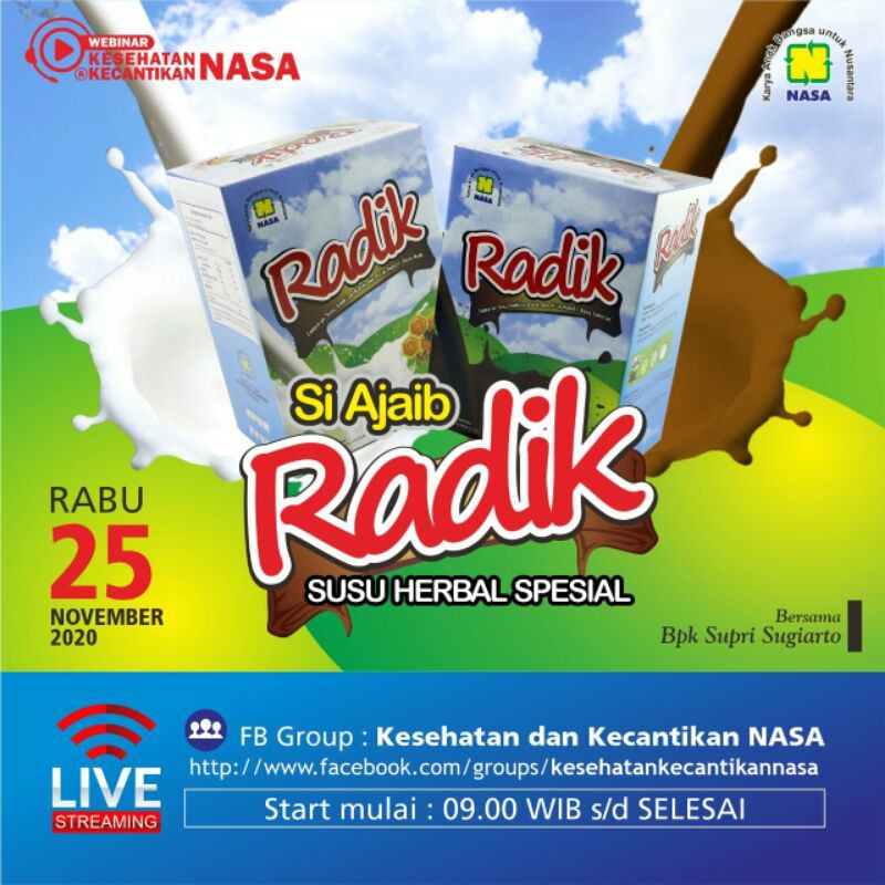 

susu kambing radik