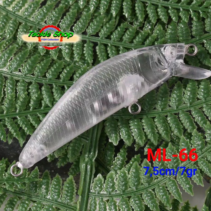 Umpan Minnow Blank Lure 7.5cm 7gr ML-66