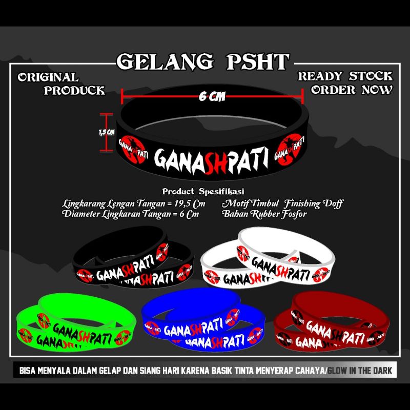 (KODE 05) Gelang Ganashpati