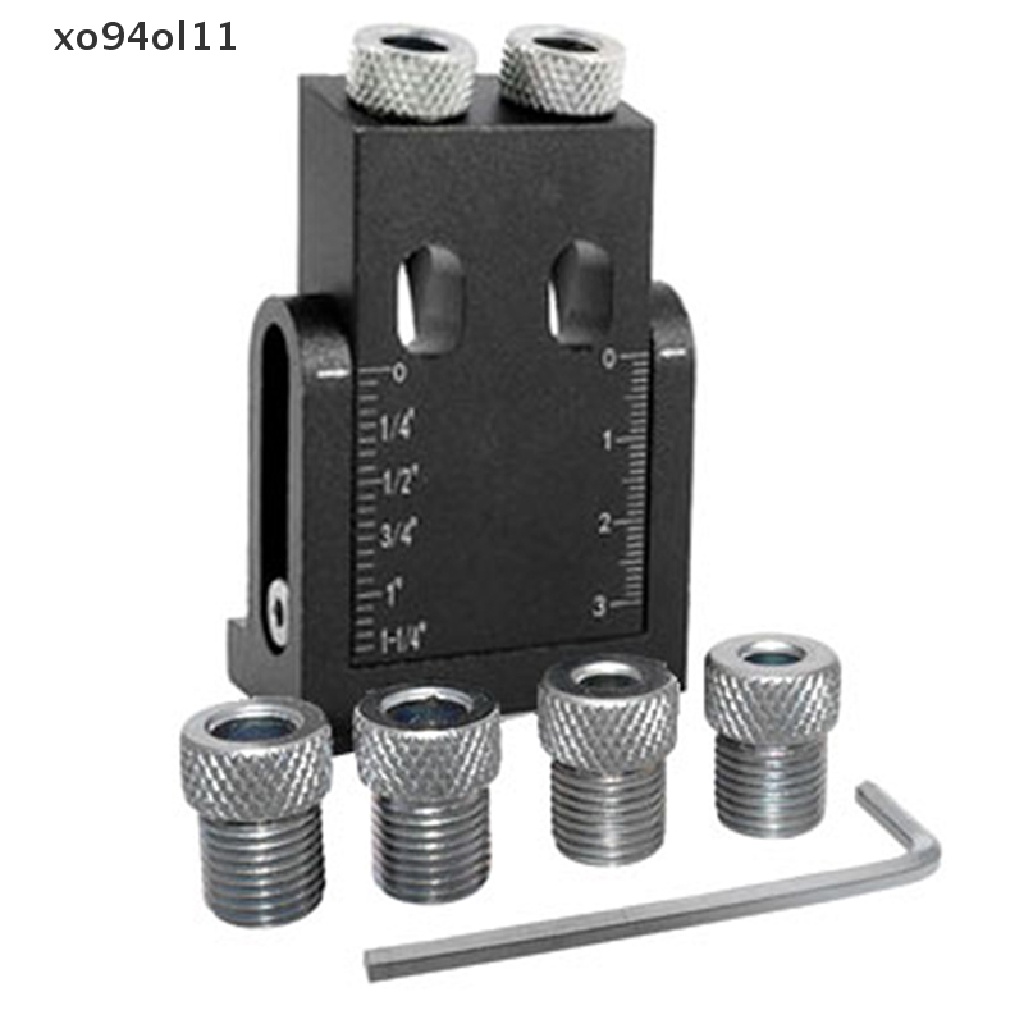 Xo Pocket Hole Jig Kit Sudut 15 Derajat Untuk Bor