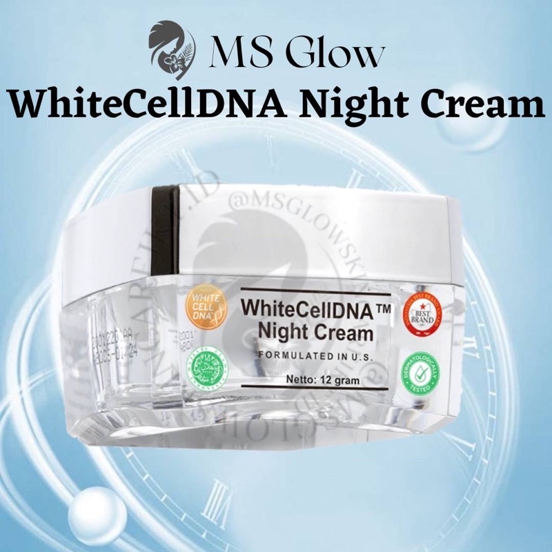 MS GLOW WHITE CELL DNA NIGHT CREAM