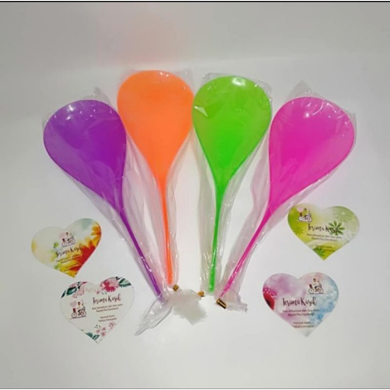 Jual Souvenir Pernikahan Centong Pelangi Kemasan Plastik Free Kartu Ucapan Isi 50 Pcs Shopee 6768