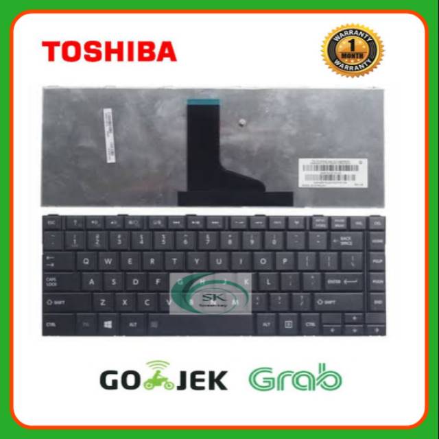 Keyboard Laptop Toshiba C800 C800D C805 C830 C835 C840 C845 C845D L800D L805 L830 L840 L845