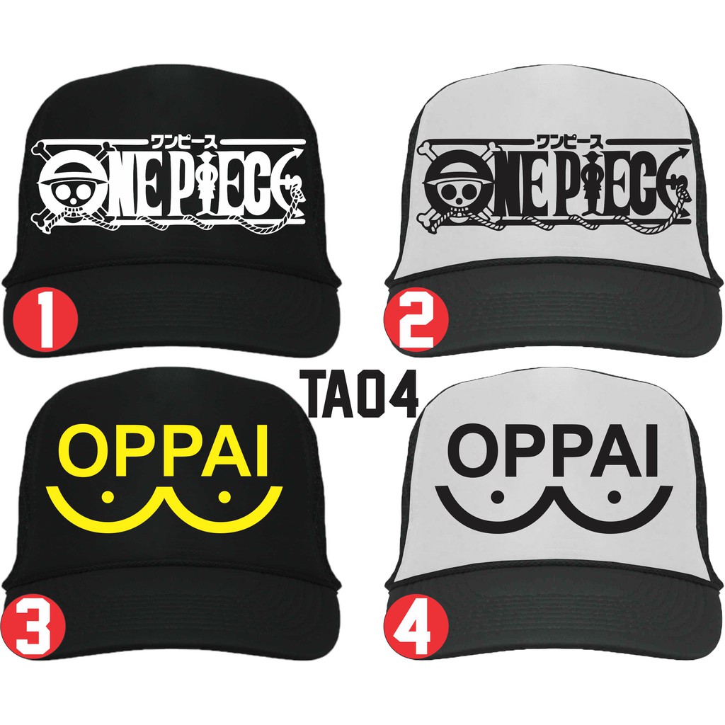 Topi Anime One Ok Rock Luffy Attack On Titan One Piece Shopee Indonesia