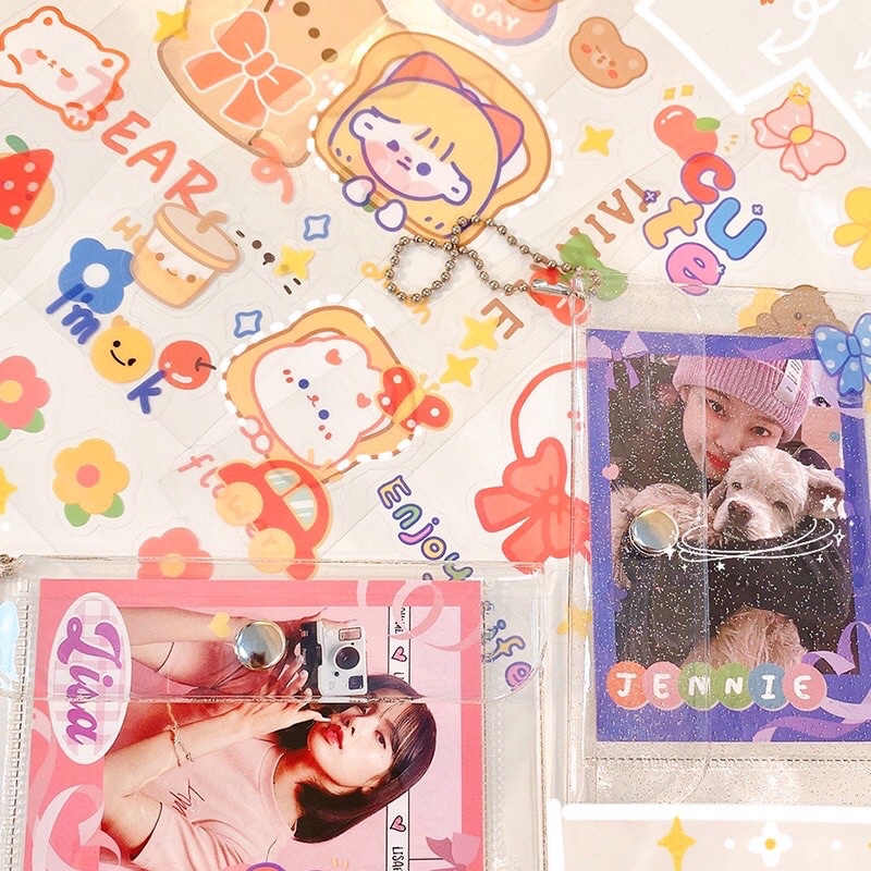 1 LEMBAR STIKER LUCU AESTHETIC DECO PLANNER BESAR TUMBLR DIARY BUNGA SCRAPBOOK KIYOWO KAWAII KOREA UNIK KARAKTER KARTUN HEWAN PELIHARAAN ANAK PEREMPUAN ORGANIZER DEKORASI CASING LAPTOP HP BOTOL AIR MINUM VIRAL TIKTOK MURAH TAHAN AIR CUTE BERUANG KELINCI