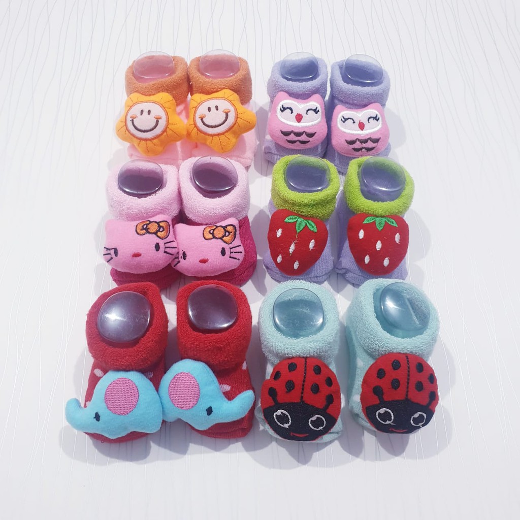 COD Bayar Ditempat Kaos Kaki 3D Avery Baby Alicia