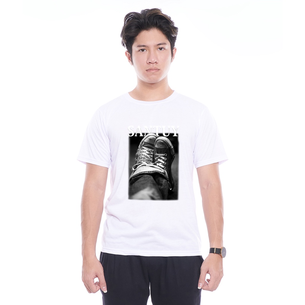 Kaos Oblong Pendek Gambar Santuy