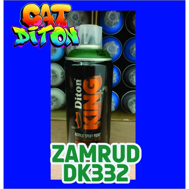 

DITON KING 400 ML | DK 332 ZAMRUD / GRAFFITI PAINT DOFF 400ml