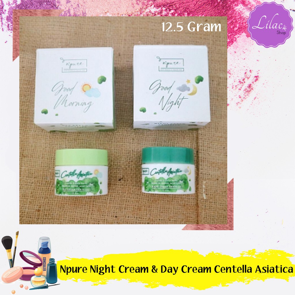 NPURE NIGHT CREAM // NPURE DAY CREAM CENTELLA ASIATICA (CICA SERIES)
