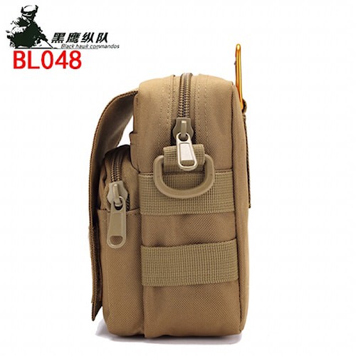 Tas Selempang Pinggang Tactical Army dengan Tali Strap Tas Pria Kulit