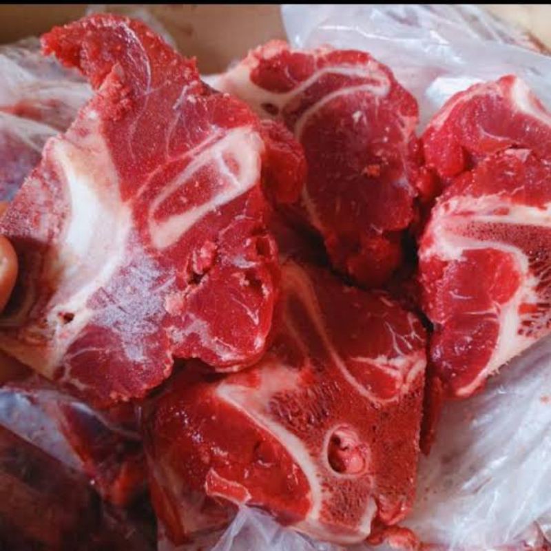 

Iga Neckbone Sapi - Tulang Iga Leher Sapi Import 100%Halal