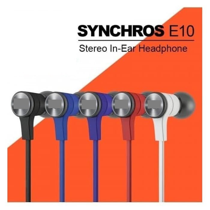 Stereo in Hear Handsfree Headset E 10  Sporty Bass + Mic