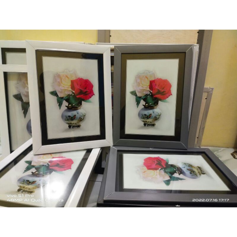 

10rs 20x30cm+kaca tepi kertas/ full kaca 25x35cm