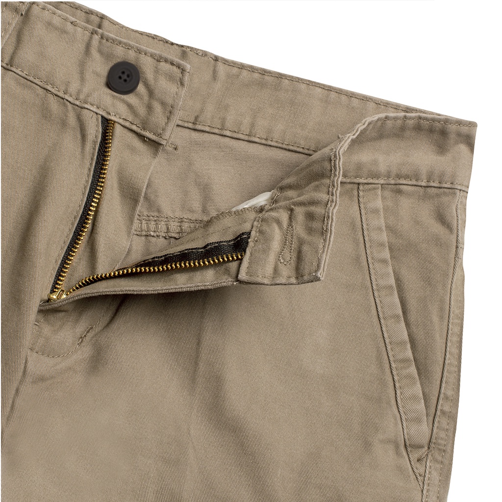 Dritto Short Pants Cargo - Celana Cargo Pendek Unisex - Brown