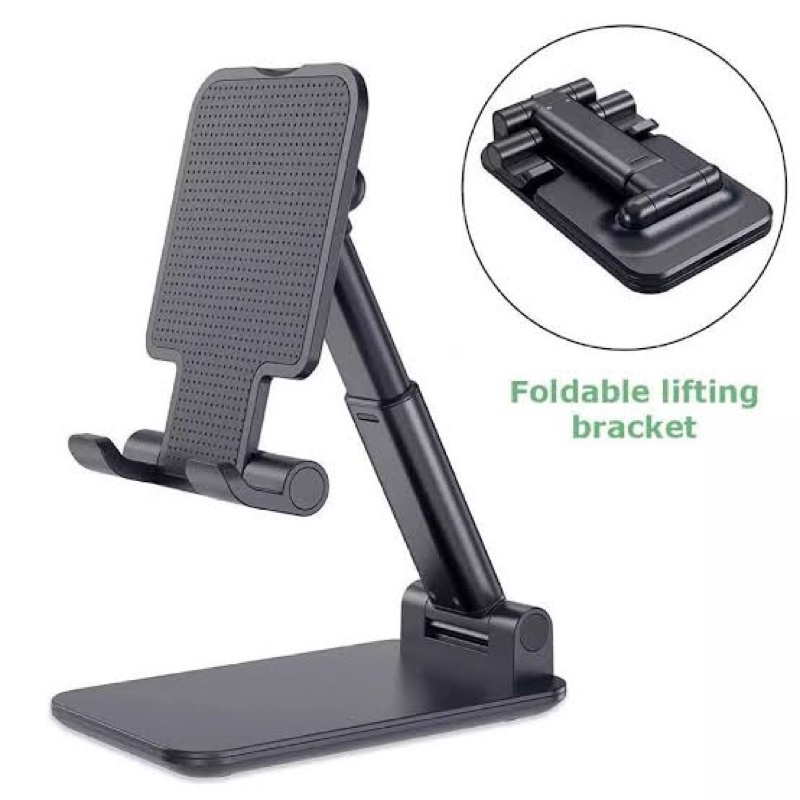 HOLDER HP FOLDING DESKTOP PHONE STAND HD23 DUDUKAN HP UNIVERSAL SEMUA HP