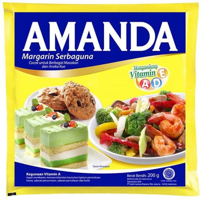 Margarine Amanda 200gr