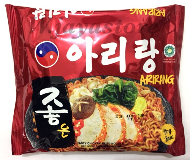 Mie Pedas Korea Arirang