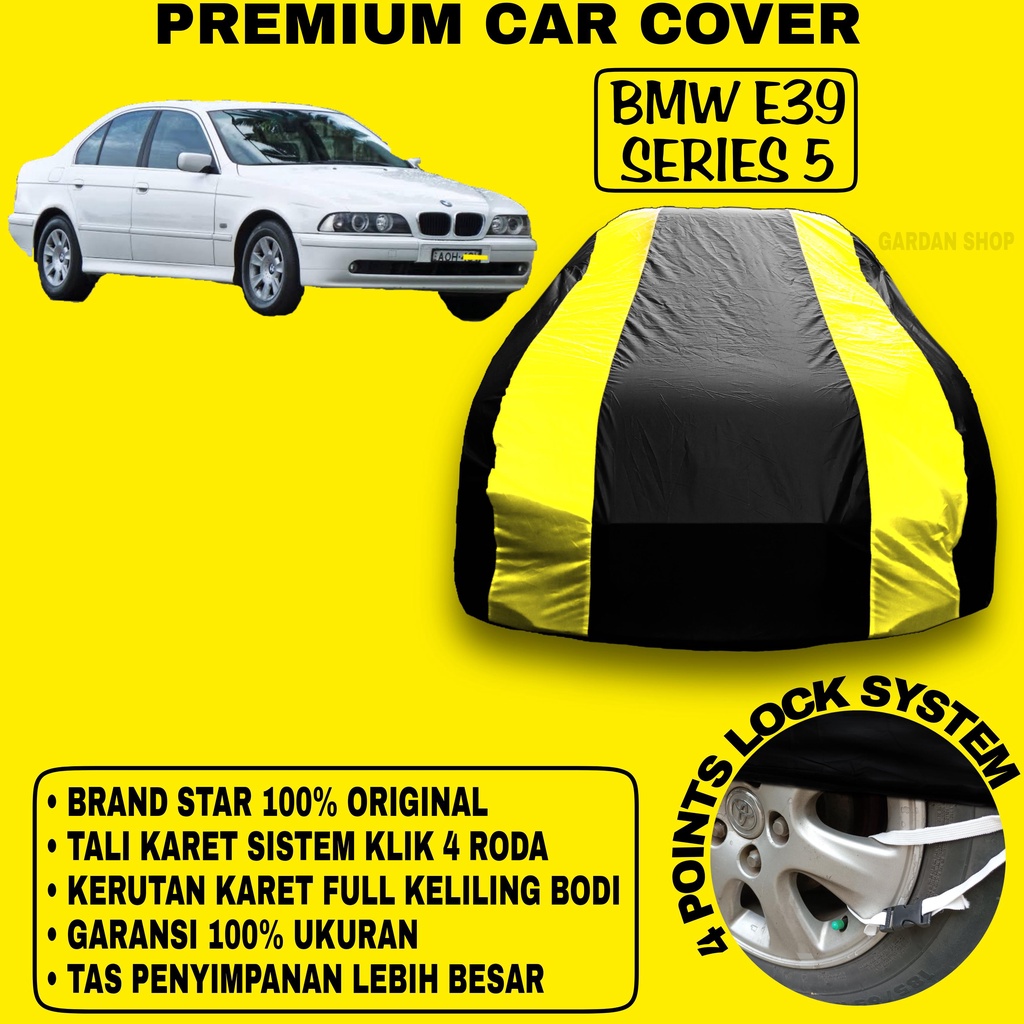 Body Cover BMW E39 SERIES 5 Sarung Strip KUNING Penutup Pelindung Bodi Mobil Bmw E39 Series 5 PREMIUM