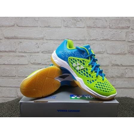 SEPATU BADMINTON YONEX SHB 03 EX BLUE LIME ORIGINAL BO1021 CN BAT