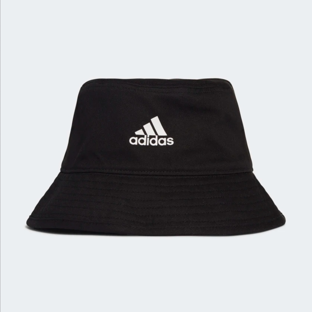 ADIDAS Cotton Bucket Hat Black Hitam H36810 Topi Original 100%