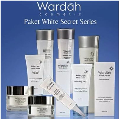 ^ KYRA ^ Wardah White Crystal Secret Series Cleanser Krim Toner Moisturizer Serum Essence Dark Spot