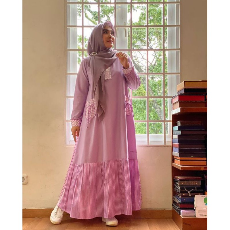 Dres Muslim Gamis Islami Busui Shopia Dress By Eazy Style LIMITED SERIES