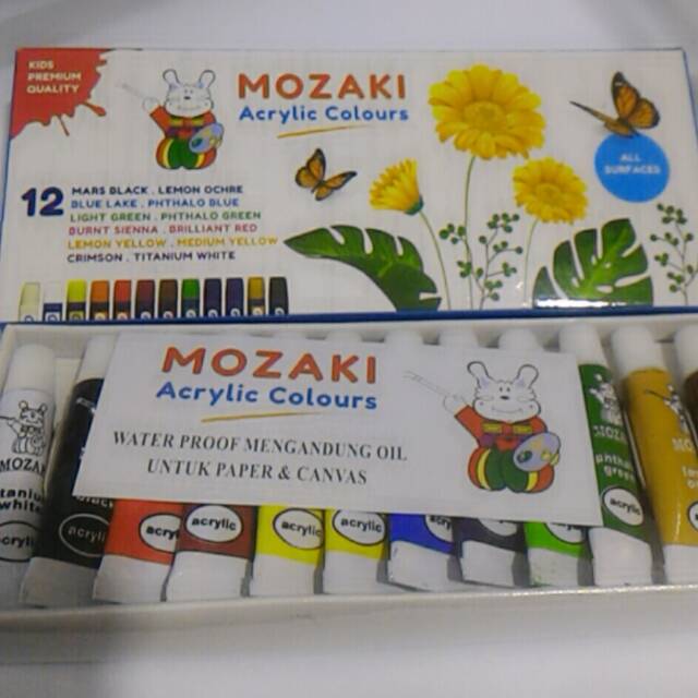 

Acrylic colours