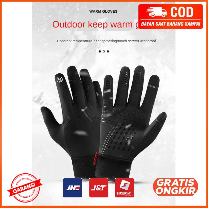 Sarung Tangan Sepeda Winter Waterproof Cycling Gloves KG079