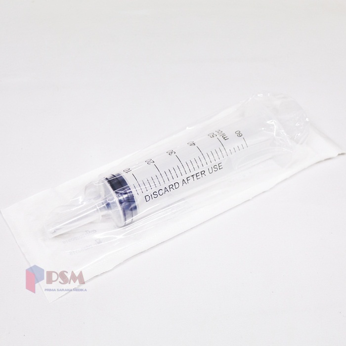 COSMOMED Disposable Feeding Syringe 50cc Catheter Tip / Sonde 50ml