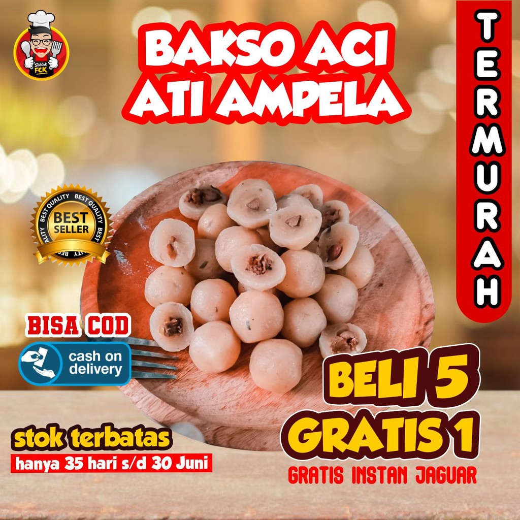 PENTOL ACI JAGUAR 20Biji TERMURAH ALL VARIAN ISI BASO ACI BOCI BAKSO ACI TERLEZAT BELI 5 GRATIS 1