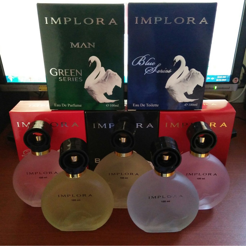 IMPLORA PARFUME SWAN SERIES PARFUM ANGSA IMPLORA EAU DE TOILETE GIRLSNEED77 ORIGINAL BPOM