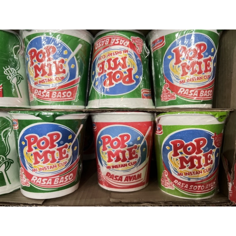 

Pop mie instant cup besar