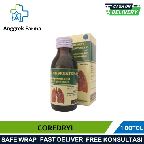 COREDRYL/OBAT BATUK SIRUP DEWASA/OBAT BATUK BERDAHAK DEWASA