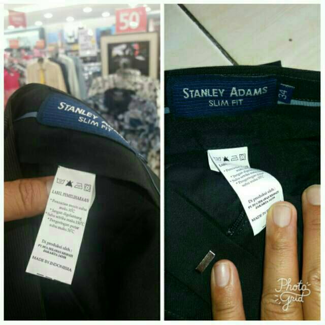 Celana formal stanley adams