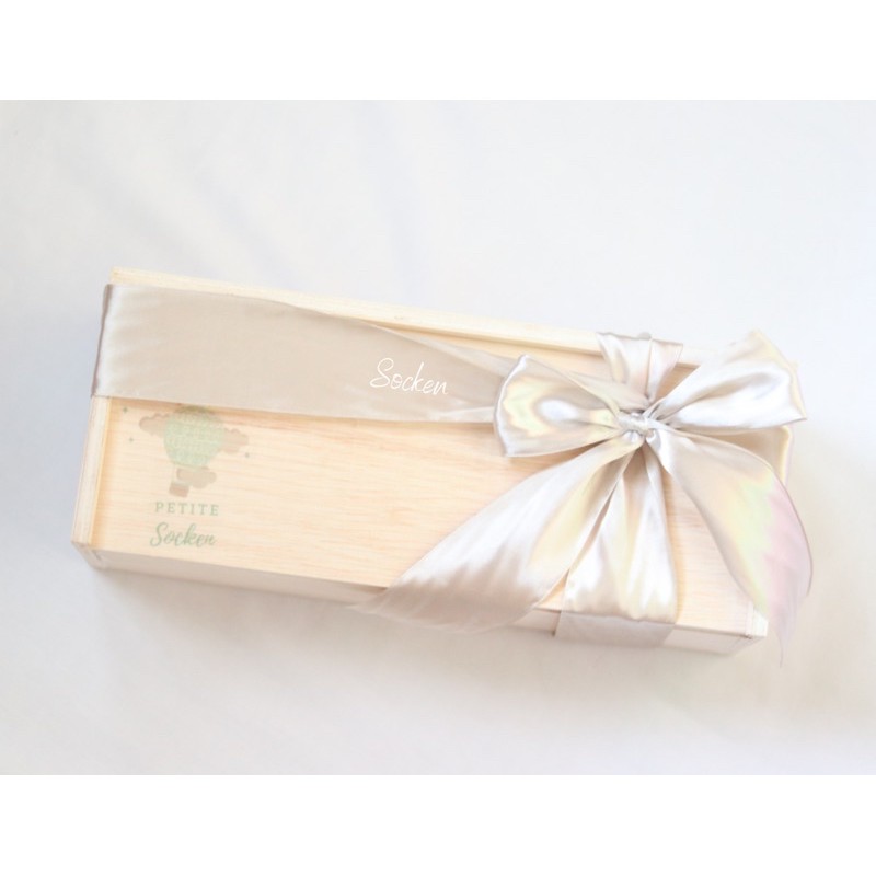 

Little Sosete - Wooden Gift Box of 3