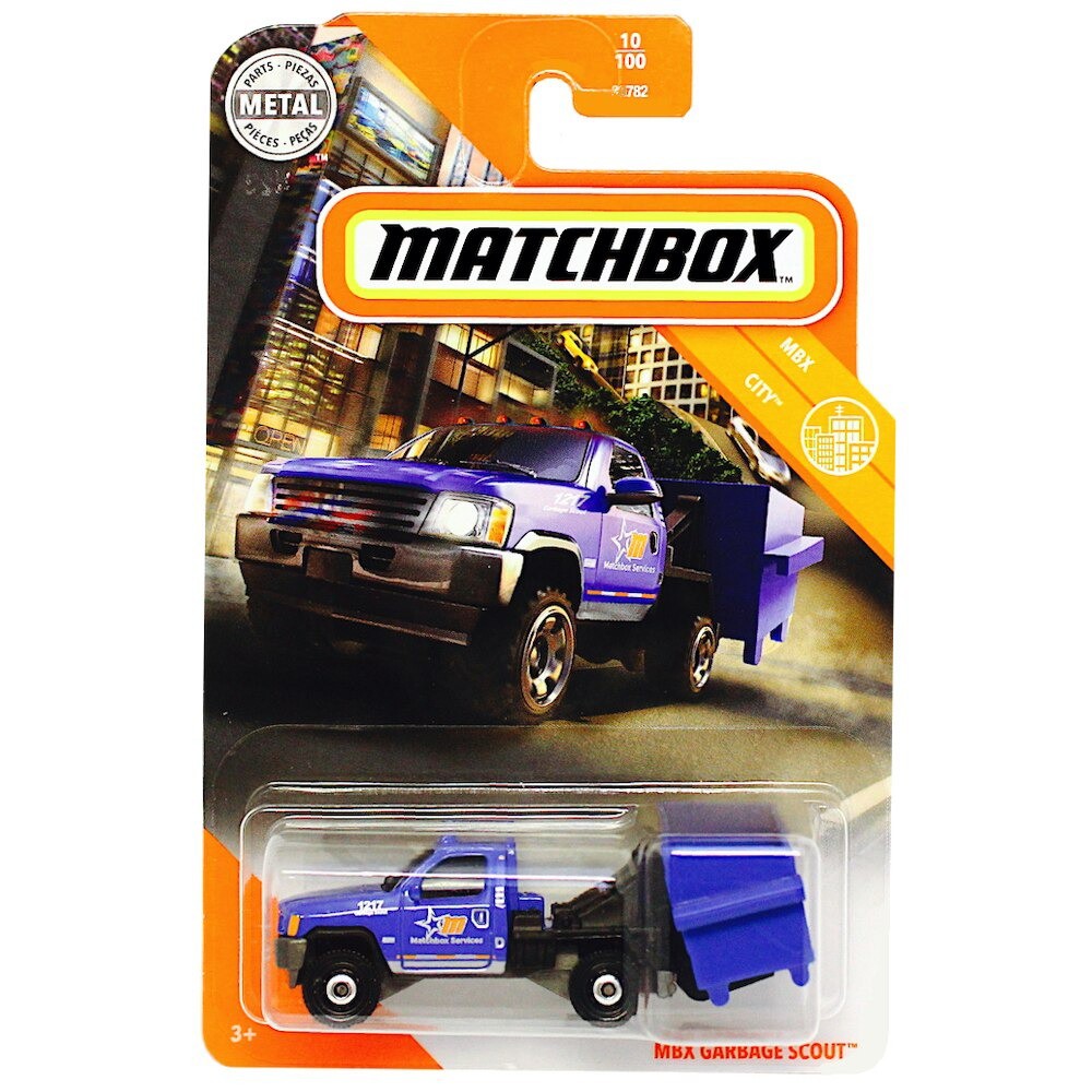 MATCHBOX TRUK SAMPAH MBX GARBAGE SCOUT