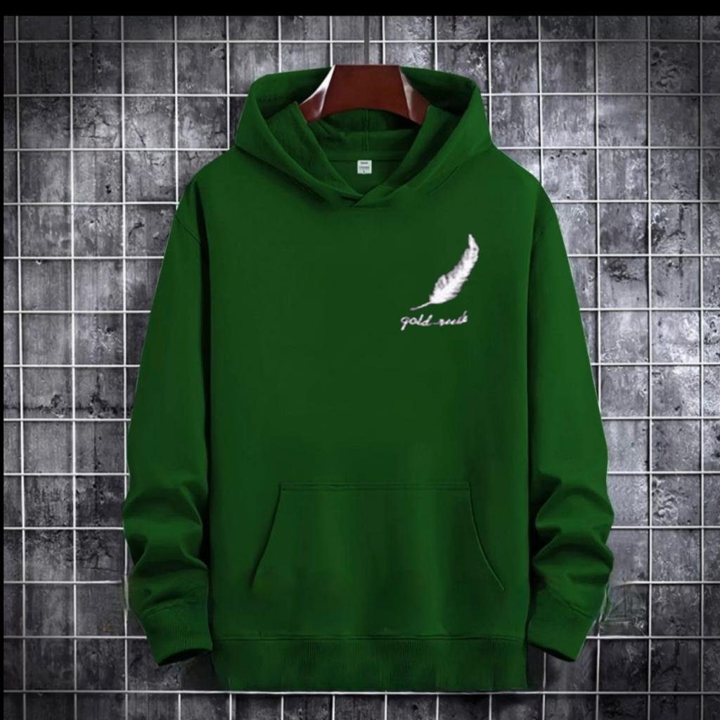 PAKAIAN PRIA / SWEATER HOODIE BULU AYAM GOLD RUSH / HOODIE MURAH TERLARIS / HOODIE PRIA DAN WANITA / UNISEX