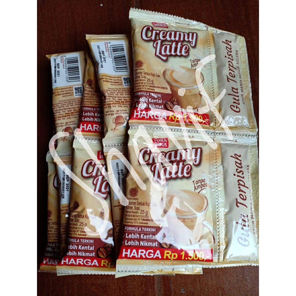 

Kardusan & Eceran Kopi Tora Bika Creamy Latte (10 x 25 gr) 5.0