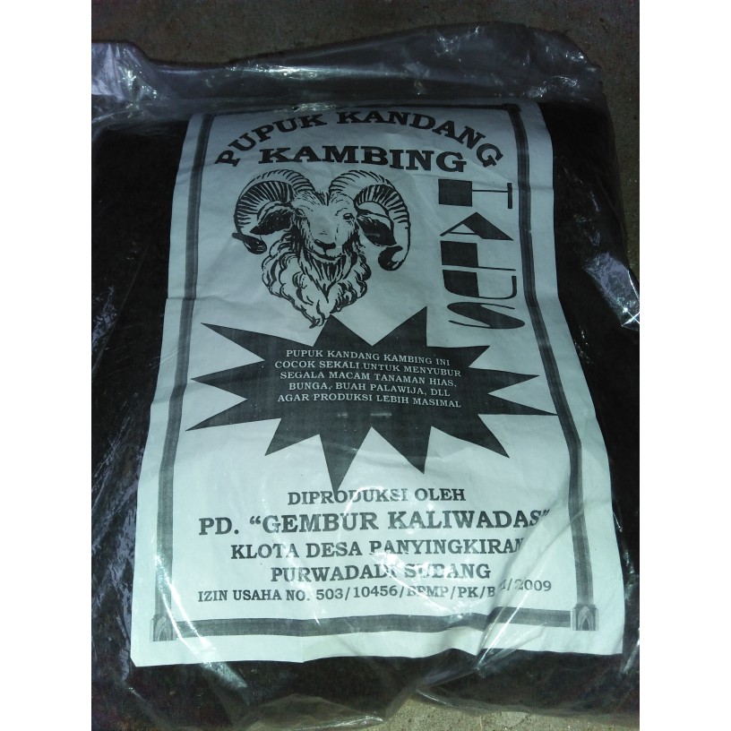 pupuk kandang / pupuk kambing