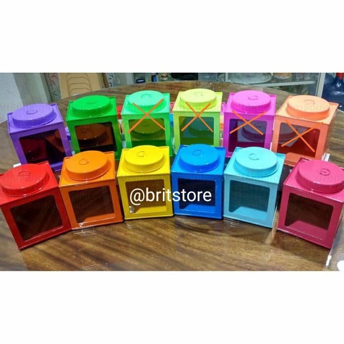 """] Kaleng Krupuk Mini/ Kaleng Kerupuk Mini/ Toples Kecil /Toples Kue (L)